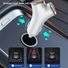Load image into Gallery viewer, 78W Y-Type Car Charger PD30W QC3.0 Four-Port Quick Charge Mobile Phone Charger For 12-24V Car
