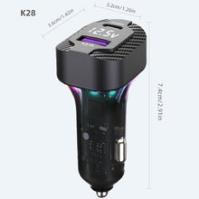 Load image into Gallery viewer, PD 30W Super Fast Charging Car Charger Cigarette Lighter Converter Double Port Output Suitable For 12V-24V Car

