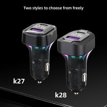 Load image into Gallery viewer, PD 30W Super Fast Charging Car Charger Cigarette Lighter Converter Double Port Output Suitable For 12V-24V Car
