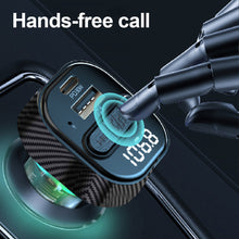 Load image into Gallery viewer, PD 30W Car Charger With Ambient Light Bluetooth Player With USB Flash Disk Reading Function FM Transmitter
