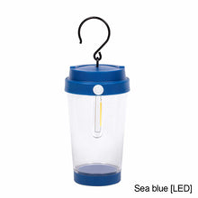 Load image into Gallery viewer, Creative Water Cup Camping Light Outdoor Tent Canopy Waterproof Atmosphere Light With Hook Light String Sticker DIY
