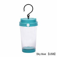 Load image into Gallery viewer, Creative Water Cup Camping Light Outdoor Tent Canopy Waterproof Atmosphere Light With Hook Light String Sticker DIY
