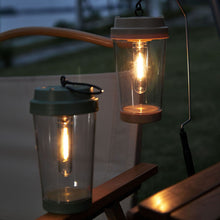 Load image into Gallery viewer, Creative Water Cup Camping Light Outdoor Tent Canopy Waterproof Atmosphere Light With Hook Light String Sticker DIY
