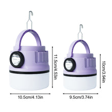 Load image into Gallery viewer, Outdoor Multi-Functional Portable Camping Light With Power Display Type-C Solar Charging Emergency Powerbank Mosquito Repellent Light
