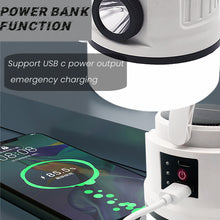 Load image into Gallery viewer, Outdoor Multi-Functional Portable Camping Light With Power Display Type-C Solar Charging Emergency Powerbank Mosquito Repellent Light
