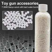 Load image into Gallery viewer, 1 Bottle 7-8MM Toughened And Strengthened Frosted Water Bomb Bearing 4.5KG Live CS Soft Bullet Gun Accessories
