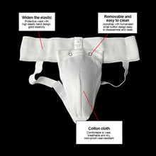 Load image into Gallery viewer, Karate Boxing Detachable Jockstrap Thicken Hard Shell Jockstrap Comfortable Breathable Protector
