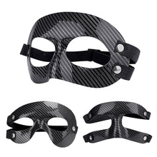 Load image into Gallery viewer, 1PC Football Half Face Anticollision Mask Halloween Party Decoration Mask PVC Sports Protective Gear
