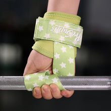 Load image into Gallery viewer, 1Pair T-Type Fitness Lifting Straps Weightlifting Strength Training Anti-Slip Hard Pull Strap Self-Adhesive Cloth Strap Wrist Brace
