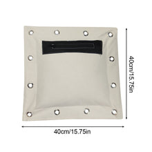Load image into Gallery viewer, 40*40CM Thick Canvas Wall Target With Hanging Holes Zipper Without Padding Boxing Taekwondo Training Equipment
