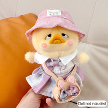 Load image into Gallery viewer, Clothes Only for Annoying Duck for Upset Duck Plush Series Baby Clothes Accessories Small Yellow Duck Doll Clothes
