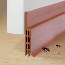 Load image into Gallery viewer, 1M Waterproof Seal Strip Windbreak Stopper Door Bottom Guard Door Draft Excluder Strip Self Adhesive Tape Bottom Strip
