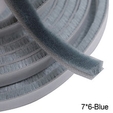Load image into Gallery viewer, 10M Brush Strip Self Adhesive Door Window Weather Stripping Sliding Wardrobe Door Sound Insulation Dust Sealing Strip
