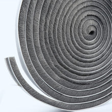 Load image into Gallery viewer, 10M Brush Strip Self Adhesive Door Window Weather Stripping Sliding Wardrobe Door Sound Insulation Dust Sealing Strip

