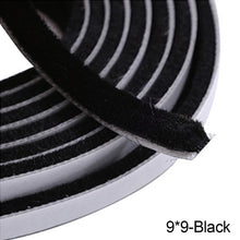 Load image into Gallery viewer, 10M Brush Strip Self Adhesive Door Window Weather Stripping Sliding Wardrobe Door Sound Insulation Dust Sealing Strip
