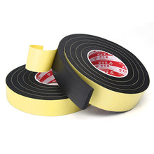 Load image into Gallery viewer, 2M EVA Black Foam Sponge Rubber Strip Tape Strong Adhesive Anti-collision Waterproof Window Door Seal Strip Weather Stripping
