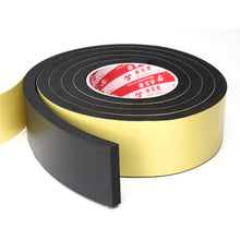 Load image into Gallery viewer, 2M EVA Black Foam Sponge Rubber Strip Tape Strong Adhesive Anti-collision Waterproof Window Door Seal Strip Weather Stripping
