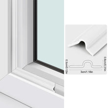 Load image into Gallery viewer, 5M Acoustic Insulation Foam Window Weather Seal Strip for Sliding Door Windows Windproof Soundproof Cotton Seal Gap Filler
