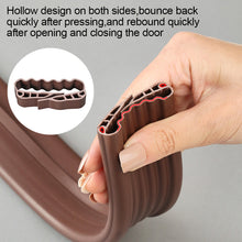 Load image into Gallery viewer, 1Pc Door Draft Stopper for Bottom Seal Dust And Noise Insulation Weather Stripping Draft Guard Insulator Sealing Strip
