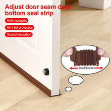 Load image into Gallery viewer, Adjustable Door Bottom Seal Strip Weather Strip Under Door Draft Stopper Thicker Anti-Cold Gap Blocker Sealing Weather Strip

