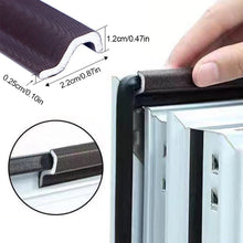 Load image into Gallery viewer, 6M/10M Acoustic Insulation Foam Window Weather Seal Strip for Sliding Door Windows Windproof Soundproof Cotton Seal Gap Filler
