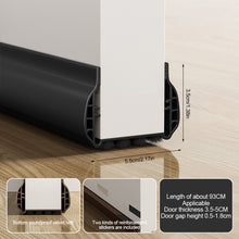 Load image into Gallery viewer, 1pc Door Draft Stopper for Bottom Seal Dust And Noise Insulation Weather Stripping Draft Guard Insulator Sealing Strip
