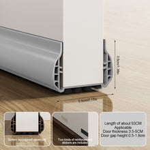 Load image into Gallery viewer, 1pc Door Draft Stopper for Bottom Seal Dust And Noise Insulation Weather Stripping Draft Guard Insulator Sealing Strip
