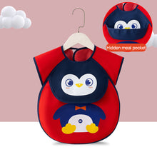 Load image into Gallery viewer, Baby Sleeveless Scarf Waterproof Toddler Art Smock Feeding Bib Apron Pocket Infant Boys Girls Burp Cloth Banana Bibs for 1-3Year
