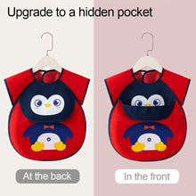 Load image into Gallery viewer, Baby Sleeveless Scarf Waterproof Toddler Art Smock Feeding Bib Apron Pocket Infant Boys Girls Burp Cloth Banana Bibs for 1-3Year
