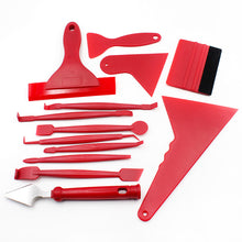 Load image into Gallery viewer, 13pcs Car Film Wrapping Blades Kit Window Vinyl Wrap Squeegee Ice Remover Cleaning Wash Squeegee Utility Knife Snap-off Tools
