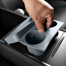 Load image into Gallery viewer, Car Interior Center Console Water Drink Cup Holder Insert Car Cup Holder Limiter Shockproof For Tesla Model 3/Y Accessories
