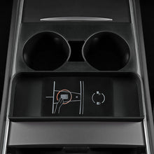 Load image into Gallery viewer, Car Interior Center Console Water Drink Cup Holder Insert Car Cup Holder Limiter Shockproof For Tesla Model 3/Y Accessories
