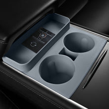 Load image into Gallery viewer, Car Interior Center Console Water Drink Cup Holder Insert Car Cup Holder Limiter Shockproof For Tesla Model 3/Y Accessories
