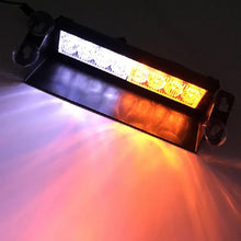 Load image into Gallery viewer, 8 LED Car Strobe Flashing Light Lights with Suction Cup For Car 12V Emergency Signal Lamps Warning Light Auto Truck Windshield Flash Lighting
