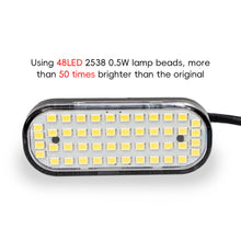 Load image into Gallery viewer, Upgraded 48LED Car Tailgate Trunk Lights Rear Trunk Replacement LED Light Luggage White Tail Lamp For Tesla Model Y 2023 Accessories
