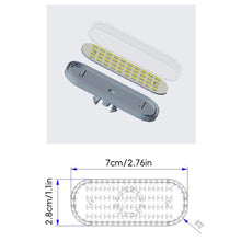 Load image into Gallery viewer, Upgraded 48LED Car Tailgate Trunk Lights Rear Trunk Replacement LED Light Luggage White Tail Lamp For Tesla Model Y 2023 Accessories
