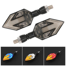 Load image into Gallery viewer, LED Motorcycle Turn Signal Light with Arrow Two-color Turn Signal Lamp Turning Direction Light Motorcycle Accessories
