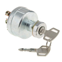 Load image into Gallery viewer, Universal Ignition Switches with Key Starter ON /OFF Switch with 2 Keys 4 Position for Car Tractor Trailer Truck Agricultural Vehicles
