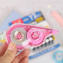 Load image into Gallery viewer, 6Pcs/72M Large Capacity Practical Creative Correction Tape Correction Tape White Sticker Study for Students Office Supplies
