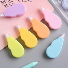 Load image into Gallery viewer, 6Pcs Portable Practical Creative Correction Tape Large Capacity Correction Tape White Sticker Study for Students Office Supplies
