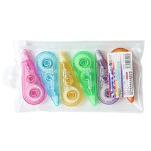 Load image into Gallery viewer, 6Pcs Portable Practical Creative Correction Tape Large Capacity Correction Tape White Sticker Study for Students Office Supplies
