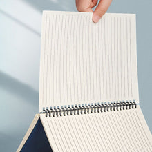 Load image into Gallery viewer, A5 Vintage Spiral Notebook 80 Sheets/160 Pages Memo Journal Diary Notebook Spiral Design for Students Stationery Office Business
