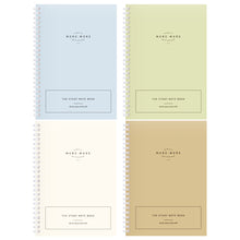 Load image into Gallery viewer, A5 Vintage Spiral Notebook 60 Sheets/120 Pages Memo Journal Diary Notebook Spiral Design for Students Stationery Office Business
