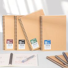 Load image into Gallery viewer, A5 Vintage Spiral Notebook 60 Sheets/120 Pages Memo Journal Diary Notebook Spiral Design for Students Stationery Office Business
