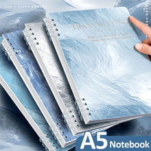 Load image into Gallery viewer, 120 Pages A5 Coil Spiral Notebook Journals Morandi Basic Diary Weekly Planner Book School Office Stationery

