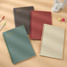 Load image into Gallery viewer, A5 Retro/Morandi Notebook Girl Heart Student Simple Coil Hand Account 160 Pages Notebook Cute Notepad Office School Supplies
