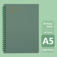 Load image into Gallery viewer, A5 Retro/Morandi Notebook Girl Heart Student Simple Coil Hand Account 160 Pages Notebook Cute Notepad Office School Supplies
