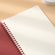 Load image into Gallery viewer, A5 Retro/Morandi Notebook Girl Heart Student Simple Coil Hand Account 160 Pages Notebook Cute Notepad Office School Supplies
