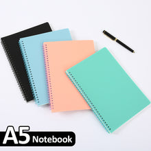 Load image into Gallery viewer, A5 Retro/Morandi Notebook Girl Heart Student Simple Coil Hand Account 160 Pages Notebook Cute Notepad Office School Supplies
