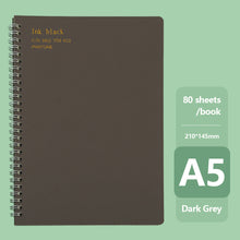 Load image into Gallery viewer, A5 Retro/Morandi Notebook Girl Heart Student Simple Coil Hand Account 160 Pages Notebook Cute Notepad Office School Supplies
